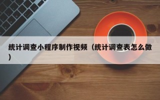 霍邱统计调查小程序制作视频（统计调查表怎么做）